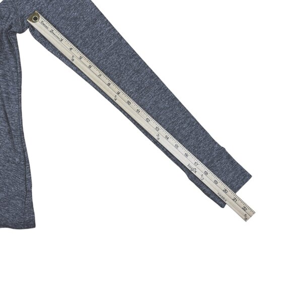 Athleta Pacifica Crosscurrent Hooded Jacket S Heather Gray, Ruched Zip, UPF - Picture 12 of 14